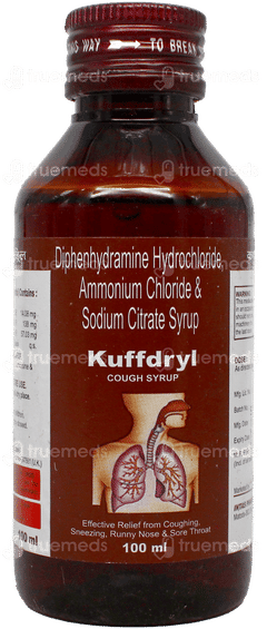Kuffdryl Syrup 100Ml Kuffdryl Syrup 100Ml